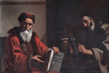 Diogenes a Platón, 1649