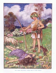 Nejkrásnější malý chlapec na světě, ilustrace z Lady And Fairy Tales, 1914