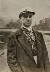 Portrét anglického žokeje Georgese Sterna ( 1882