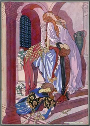 Smrt Romea a Julie, závěrečná scéna hry Williama Shakespeara (1564-1616)