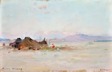 Tábor v poušti, Biskra (Alžírsko)