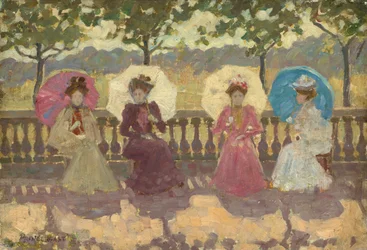 V parku, Paříž, 1891.