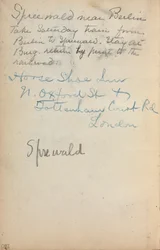 Italský náčrtník: Poznámky strana 260, 1898-1899.