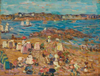 Studie o Malo: The Border of the Sea, c.1907