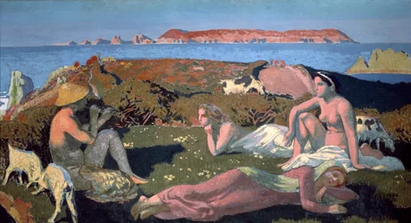 Zelená pláž, Perros Guirec, 1909.