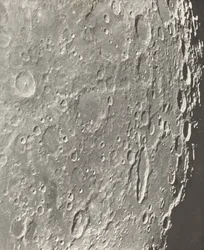 Lunární fotografie Blancanus - Tycho - Schiller, 1899