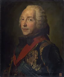 Portrét Charlese Louise Augusta Fouqueta, vévody z Belle-Isle 1684-1761.