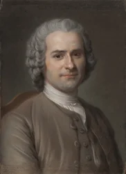 Portrét Jean-Jacques Rousseau 1712-1778