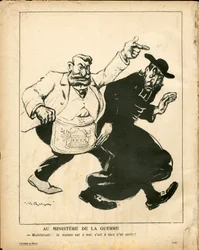 Máselný talíř, číslo 188, satirické barvy