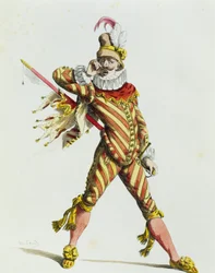 Kapitán Spaventa v roce 1577, Maurice Sand (1823-1889)