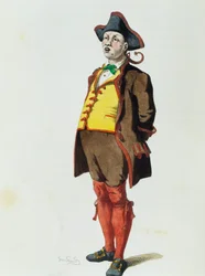 Gianduja v roce 1858, Maurice Sand (1823-1889)