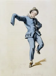 Peppe Nappa (Pierrot nebo Peppe-Nappa) čerpá z „Masques et bouffons“ (italská komedie), text a kresby Maurice Sand, grafiky A. Manceau, předmluva Georges Sand, Paris, Michel Lévy Frères