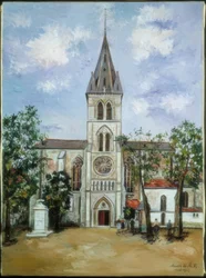 Kostel Saint-Pierre, Orthez, Pyreneje