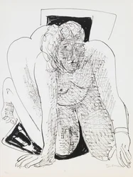 Crawling Woman, deska 5 z portfolia „Den a sen“