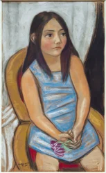 Portrét Margarete Wichert