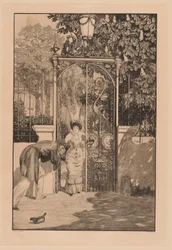 U brány Am Thor, 1887.