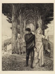 Génius (umělec) (O smrti, druhý díl, Opus XI, deska 3)