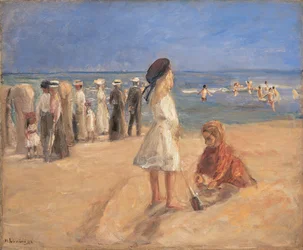 Plážový život, 1916.