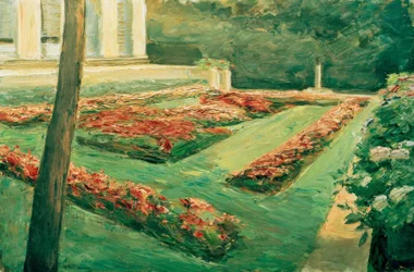 M.Liebermann, květinová terasa Wannsee