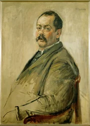 Portrét malíře Lovise Corintha (malba na plátně)