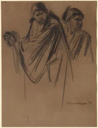 Studie pro svatého Pavla na cestě do Damašku, 1896.