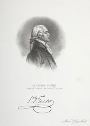 St. George Tucker, soudce odvolacího soudu ve Virginii.