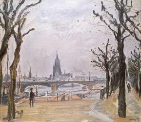Pohled na Frankfurt. 1911