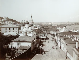 Kostel Narození Jana Předchůdce, Nižnij Novgorod, Rusko, 1896