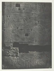 Západní zeď, Velký chrám Isis ve Philoe, Nubia, 184951, vytištěno 1852.