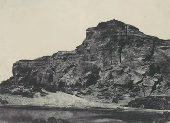 Lehký šátek na hlavu. Druhá katarakta. Dgebel-Abouoir, 1850.