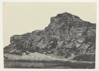 Druhý katarakt, Dgebel-Aboucir; Núbie, deska 112 z alba "Egypte, Nubie, Palestine et Syrie" (1852)