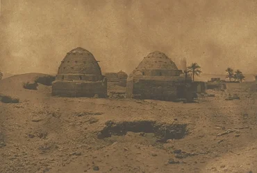 Muslimské hrobky v Hermentu, 1849-50.