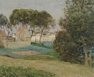 Douarnenez, říjnová krajina