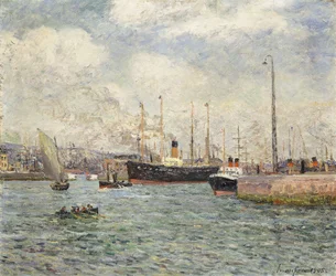 Přístav Le Havre, 1905