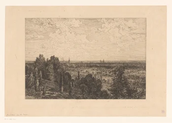 Pohled na Cenon Bordeaux Vue de Cenon