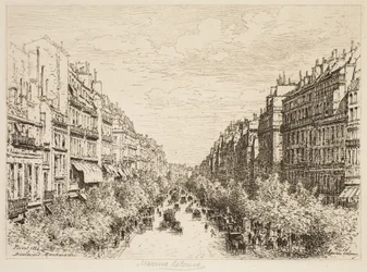 Boulevard Montmartre, Paříž