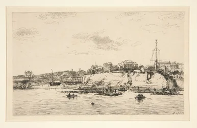 Přístav La Plataine? Royan (most La Plataine v Royan)