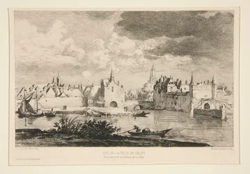 Vue de la ville de Delft (Výhled na město Delft)