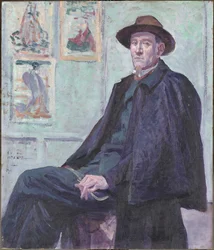 Portrét Félixe Fénéona, 1901.