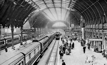 Paddington Station, Londýn, 1926-1927.