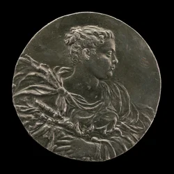 Mladá žena z Benátek v róbě a plášti, c. 1563.