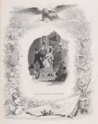 Už to není Lisette, z The Songs of Béranger, 1829. Tvůrci: Melchior Péronard, Auguste Blanchard I.