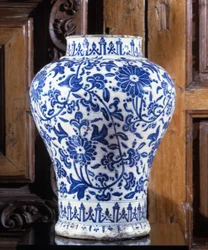 Talavera sklenice (kamenina)