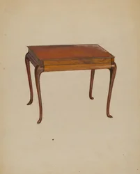 Stříbrný stolní čaj, 19351942.