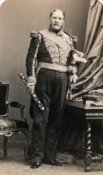 Portrét marechala Foreyho (1804-1872). Fotografie Mayera a Piersona