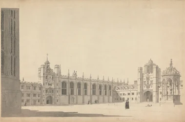 Velký dvůr, Trinity College, Cambridge