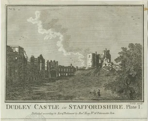 Dudley Castle: mědirytina, nd [1653-1686]