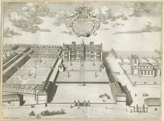 Ingestre Hall: mědirytina, nd [1653-1686]