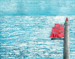 Scarlet Sails podle románu Alexandra Grina