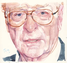 Michael Caine (akvarel)